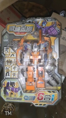 Vintage 1985 Transformable G1 Devastator  KO Constructicons 6 in 1 Orange Rare