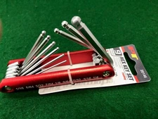 Performance Tools 20146 ball end hex key set (9 hex keys)