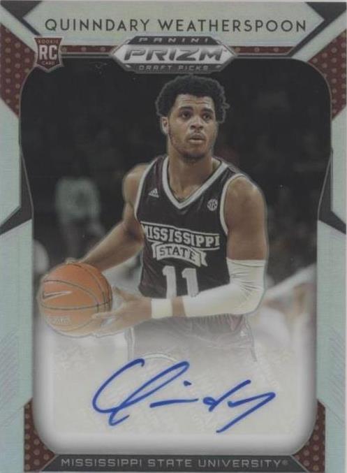 2019-20 Panini Prizm Draft Picks - Quinndary Weatherspoon #49 - 1 of 2