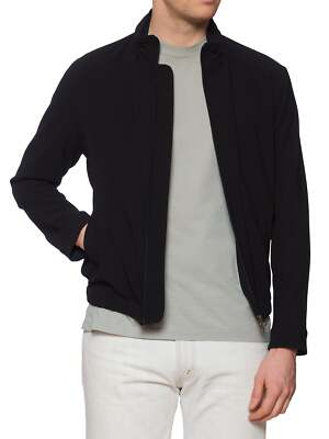 KITON KIRED Litek Black Bomber Jacket Blouson NEW