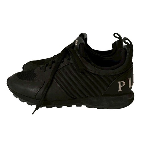 PHILIPP PLEIN Sneakers Teschio Nero Uomo 26,5 cm P245782 - Foto 3 di 12