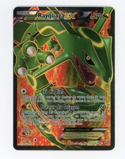FRENCH Rayquaza EX Full Art Ultra Rare Card Dragons Exalted 123/124 Pokemon LP on eBay