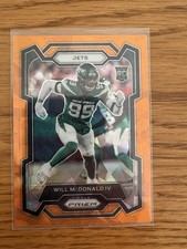 2023 Panini Prizm - Rookies Will McDonald IV #380 Orange Ice Prizm (RC)