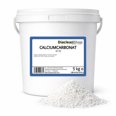 Calciumcarbonat E170 - CaCO3 - 100% natürlicher Ursprung 5kg