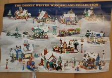 1995 DISNEY CHRISTMAS VILLAGE