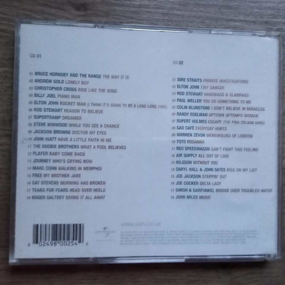 The Piano and the Song - Journey, Free, Dire Straits, Elton John...- 2CDs - Bild 2 von 2