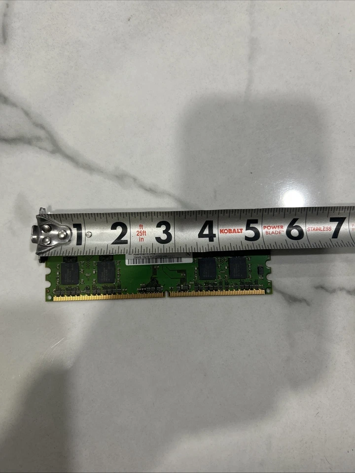 Infineon SDRAM PC Memory HYS64T32000HU-3.7-A 256MB 1Rx16 PC2-4200U-444-11-C1 - Image 3 of 4