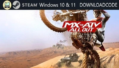 NEU PC Computer Spiel MX vs ATV All Out für Windows 10 11 STEAM Downloadcode Key - Bild 1 von 4