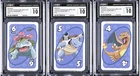 CGC 10 GEM MINT Sequential Venusaur Blastoise Charizard Pokemon Pocket UNO Cards