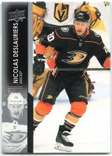 2021-22 Upper Deck #1 Nicolas Deslauriers Anaheim Ducks