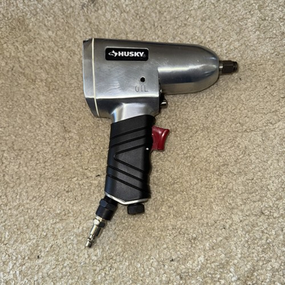 #ad Husky 1 2quot; Air Impact Wrench 300 ft lbs. 90 PSI Max Model H4430 Aluminum $29.99
