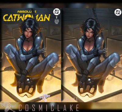 Absolute Catwoman #1 Ejikure Exclusive Virgin Variant Set Presale 6/10  