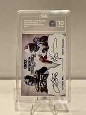2024 Onyx Vintage LeVeon Bell/ Ricky Williams Back2Back Auto /199 TAG 10