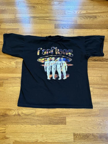 90s Farflung Alien vintage T-shirt rare concert stoner 1990s vintage concert t-shirt, vintage, size XL, single stitch, B+ condition