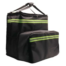 Insulated Pizza Delivery Backpack Cooler Bag Sturdy Multifunctional Hot Cold