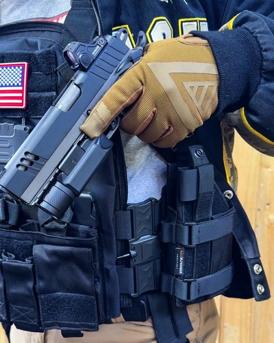 Universal MOLLE Pistol Holster – Adjustable Tactical Holster for RDS Red Dot ... - Picture 7 of 7