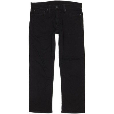 Levi's 504 Herren Jeans schwarz Straight Regular Stretch W34 L29 (108747)
