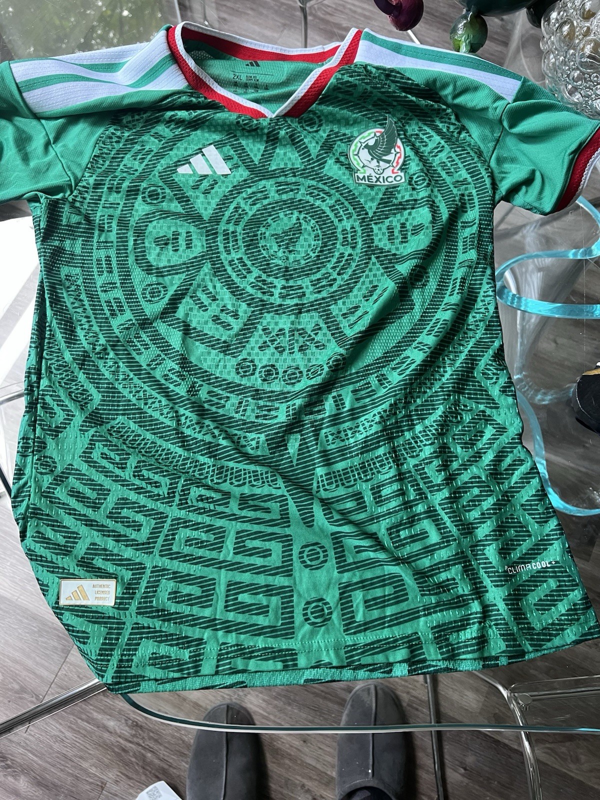 Mexico 2026 World Cup Jersey Green Authentic 2XL