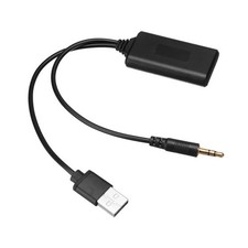Bluetooth Interface Adapter Stereo Music 3.5mm Aux Cable For BMW E90 E91 E92 E93