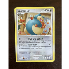 Pokémon Snorlax 33/111 Rising Rivals Regular Rare 100 HP Basic Eng 2009 on eBay