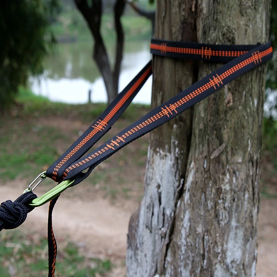 Outdoor Hammock Tree Straps Tree Tie Rope High Load-Bearing Nylon Webbing5973 - Image 3 of 4