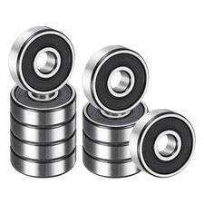 10 Pack 5 x 16 x 5mm 625 2RS Deep Groove Ball Bearings, ABEC5