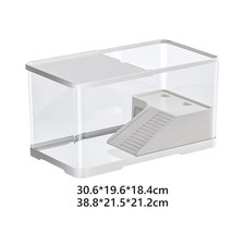 Turtle Tank Indoor Decor Breeding Terrapin Multifunction Areas Basking Platform