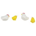 Mini Chicken Decorations 50 Pieces Add Fun and Color to Your Living Space