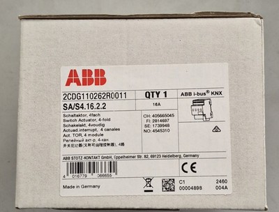 ABB KNX-Schaltaktor 4-fach SA/S4.16.2.2