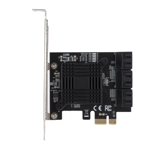  PCI E Card ASM Chip 7 Pin Connection Terminals Expansion Cards Compatible W
