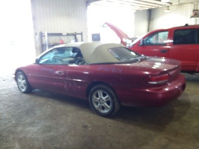 Back Glass Convertible Cloth Fits 96-00 SEBRING 2095505