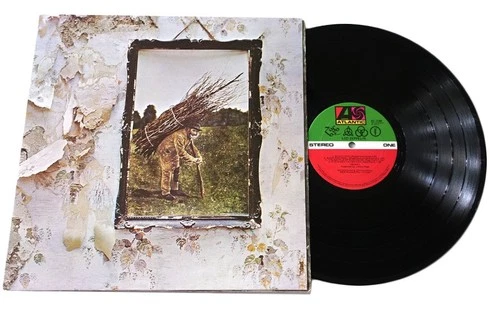 Led Zeppelin Zoso IV Vinyl LP Record Atlantic Aussie Pressing Label w/ Insert EX