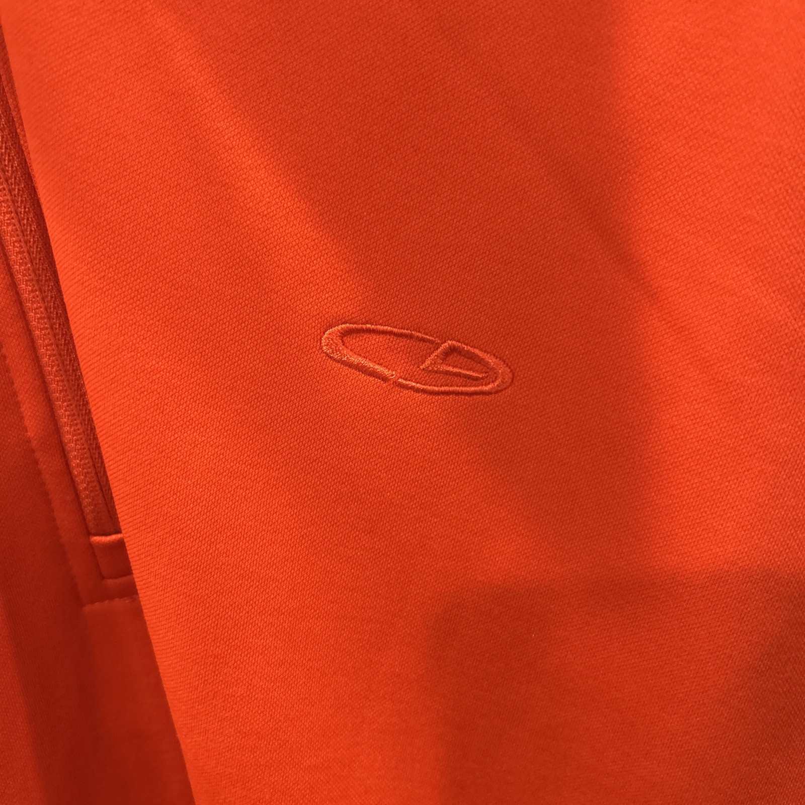 Champion Polyester Pullover Sweatshirt Orange Xl - image 2