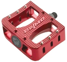 Primo BMX S Super Tenderizer Aluminum Pedals 9/16 inch Red