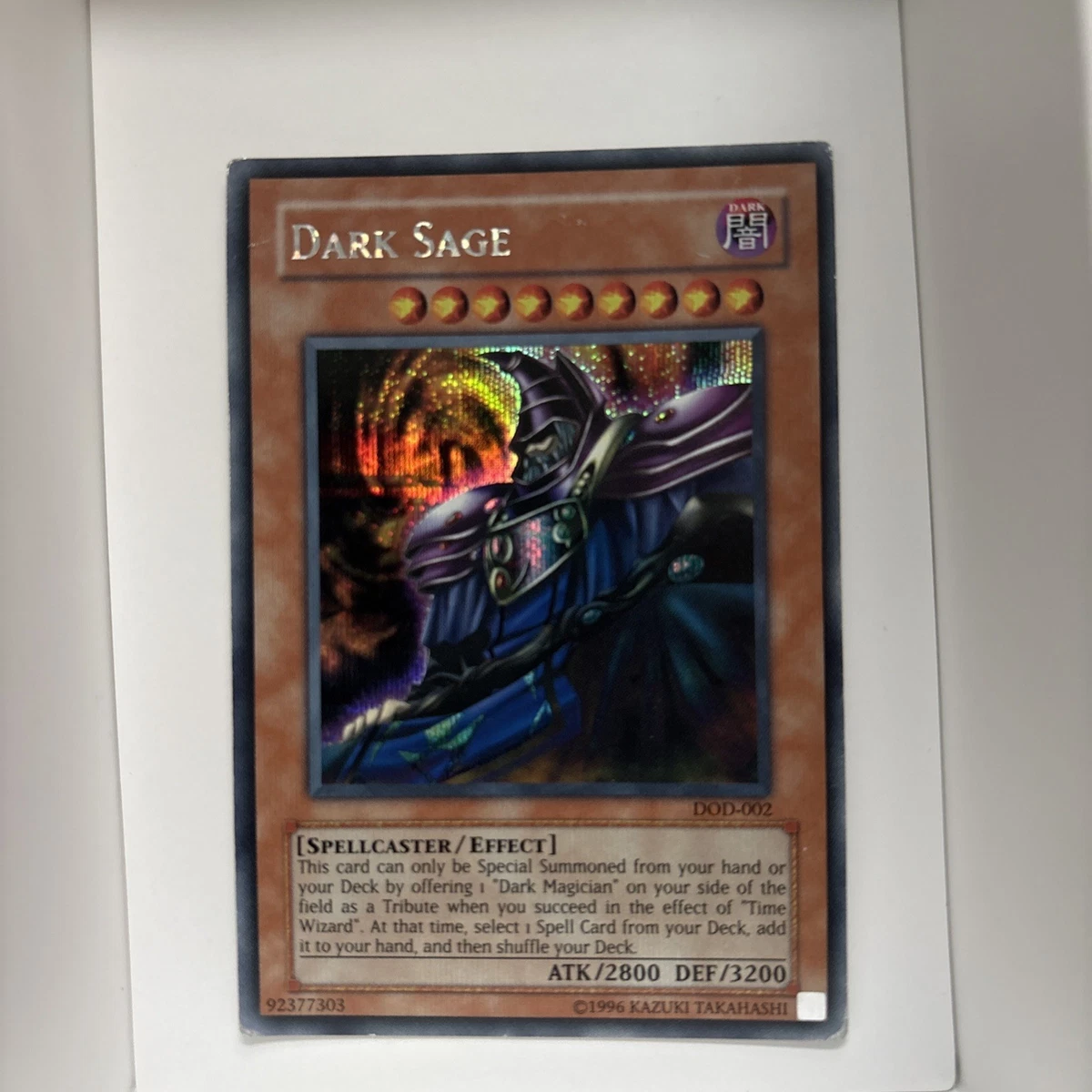 【PSA8】「黒衣の大賢者」DOD シークレット 英語版 DARKSAGE Dark Sage for sale | eBay