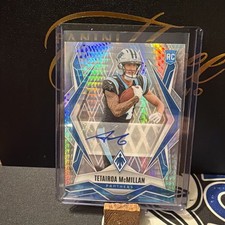 2025 Panini Phoenix- Tetairoa McMillan Hyper Prizm Autograph (RC) (AU) #155