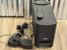 Bose CineMate GS Series II Home Theater System Subwoofer, Gems, Receiver/ Remote