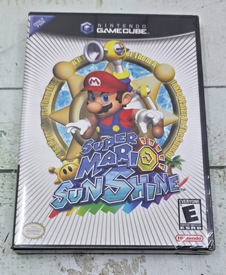 Super Mario Sunshine Nintendo GameCube - Authentic, Sealed, Black Label 2002
