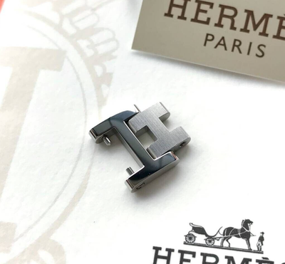 Hermès Montre Hermes Clipper CL4.210 Argenté ref.1616043 - Joli Closet