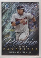 2019 Bowman ROY Favorites Chrome Mega Box Mojo Refractor Willians Astudillo lu0
