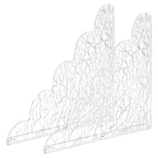 2 Piece Shower Sprayers, Acrylic Corner Water Block with Wave Effect
