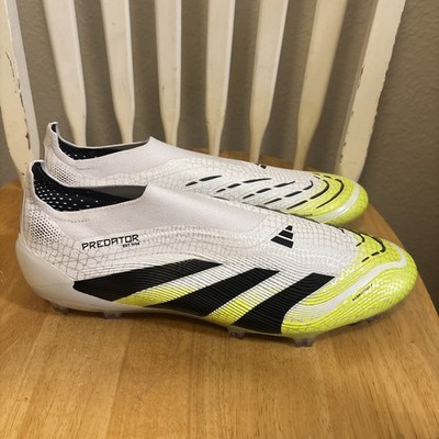 Adidas Predator Elite LL FG Soccer Cleats White JI1075 Men s Size 12.5