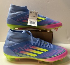Adidas Soccer Cleats F50 PRO FG Blue Fusion IH3863 Womens Size 8.5