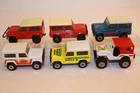 Six (6) Vintage 1980's Matchbox Lesney Cars LAND ROVER NINETY / JEEP 4 X 4