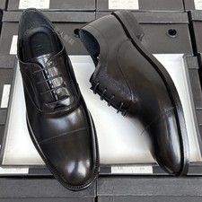 Men's Oxford Shoes Formal Lace Up Business Leather Groom Wedding Dress Shoes Sz