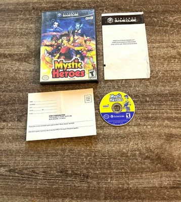 Mystic Heroes (Nintendo GameCube, 2002) No Manual! Tested & Working!