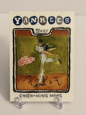 Chien-Ming Wang 2024 Topps Spotlight Baseball Spotlight Stamp /75 #54 NY YANKEES