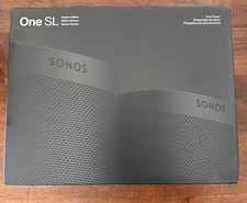 Sonos One SL Wireless Speaker SHADOW Black - 2 Pack -Brand New SEALED