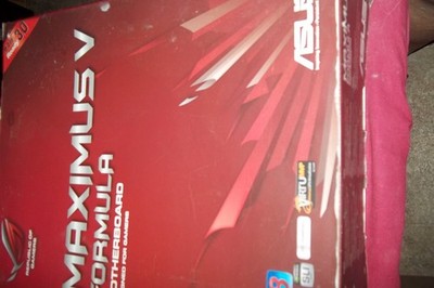ASUS Maximus V Formula, LGA 1155, Intel Motherboard + Intel CPU + Corsair Mem