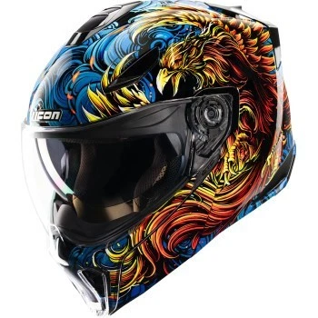 Icon Size L DOT Approved Motorcycle & Powersports Helmets for sale